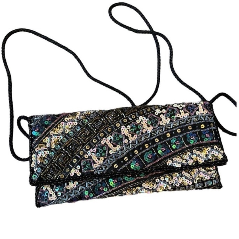 Preston York Beaded Small Handbag - Picture 1 of 7
